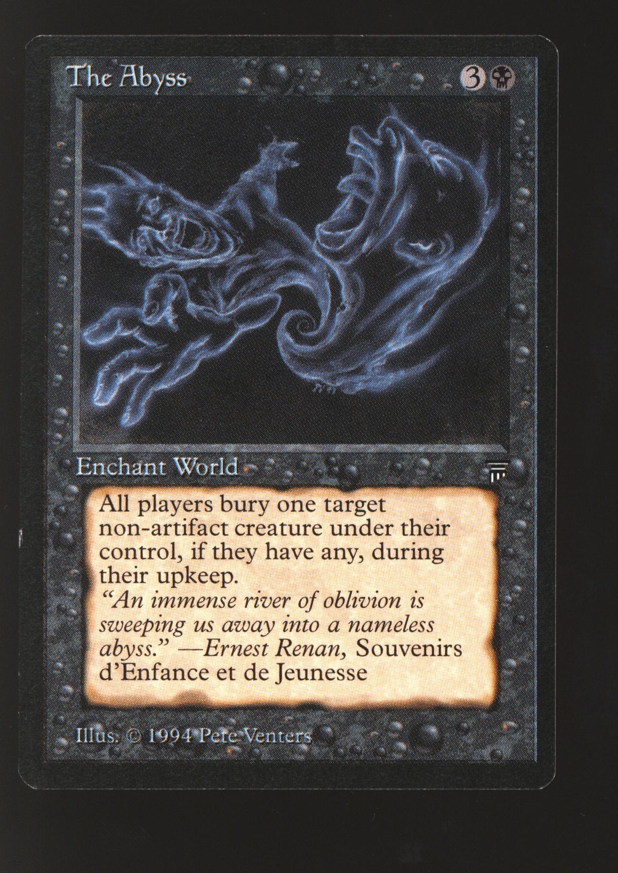 Magic the Gathering Legends The Abyss NEAR MINT NM *332 | DA Card